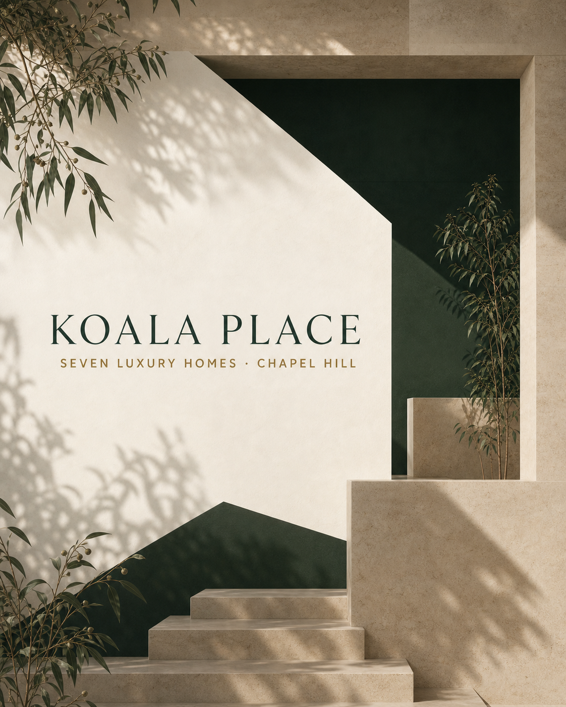 Koala Place — seven luxury homes in Chapel Hill